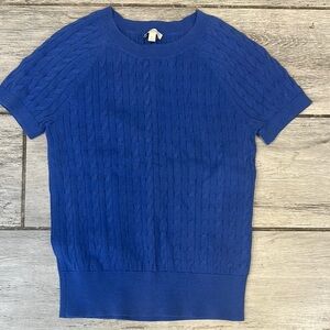 Talbots Women’s Blue Classic Sweater Petite Size Small